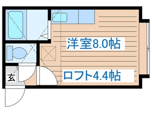 サルムレビュ－の物件間取画像